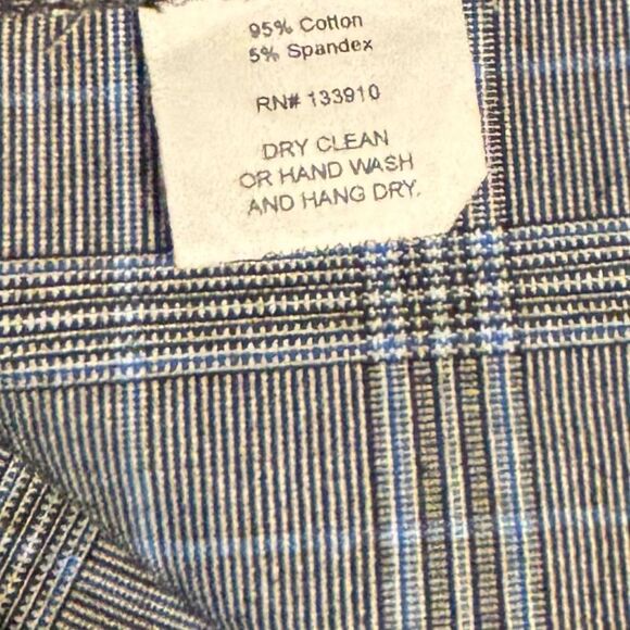 Show Me Your MuMu Arlette Academia Grey Plaid Button Front Mini Dress Sz. Medium - Picture 15 of 16